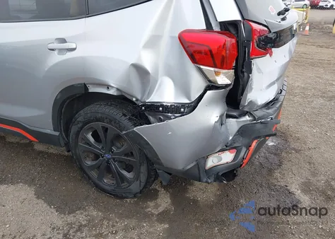 2021 Subaru Forester Sport из США, поврежденный, VIN JF2SKARC1MH534476